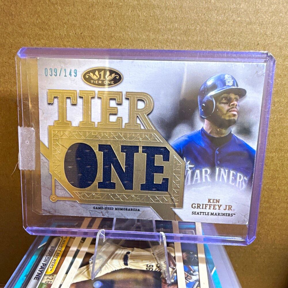2024 Topps Tier One Ken Griffey Jr Tier One Relics Die-Cut #T1RD-KG /149